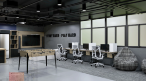 phòng sinh hoạt chung tại khu nội trú va schools tân bình